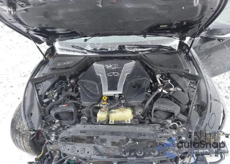 2018 Infiniti Q50 3.0T Red Sport 400 from USA, damaged, VIN JN1FV7AR5JM481409